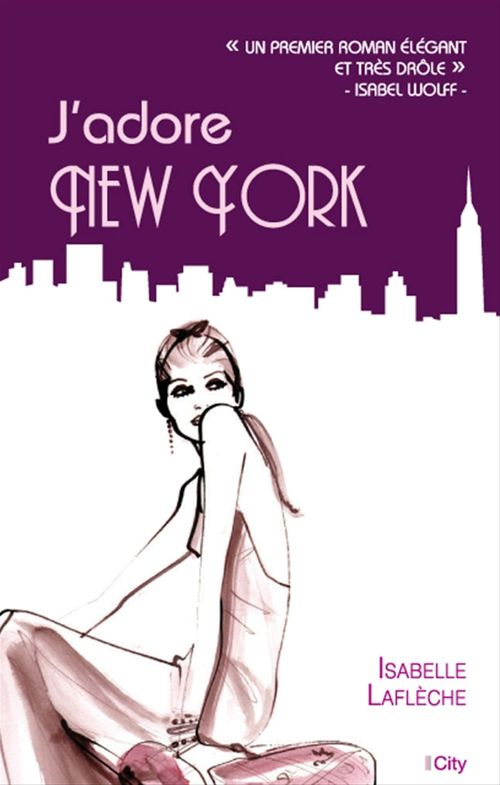 Couverture ebook de J'adore New York, de Isabelle Lafleche