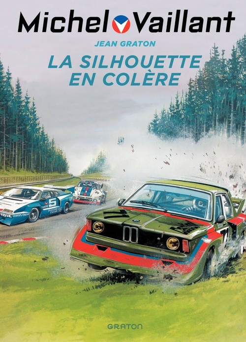 Couverture ebook de Michel Vaillant - Tome 33 - La silhouette en colcre, de Jean Graton