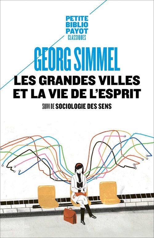 ebook cover of Les grandes villes et la vie de l'esprit, by Georg Simmel
