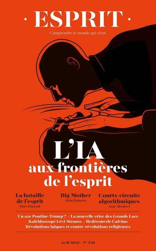 ebook cover of Esprit - L´IA aux frontières de l´esprit, by Marc Hunyadi, Alain Damasio, Anne Alombert