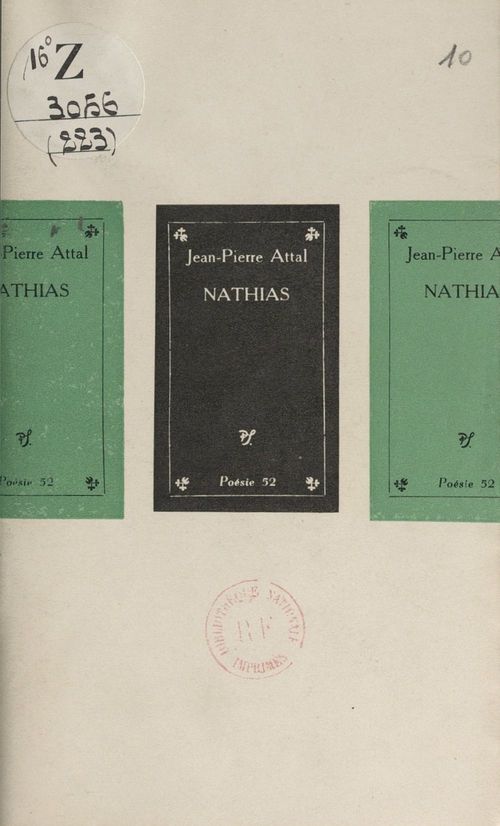Couverture ebook de Nathias, de Jean-pierre Attal