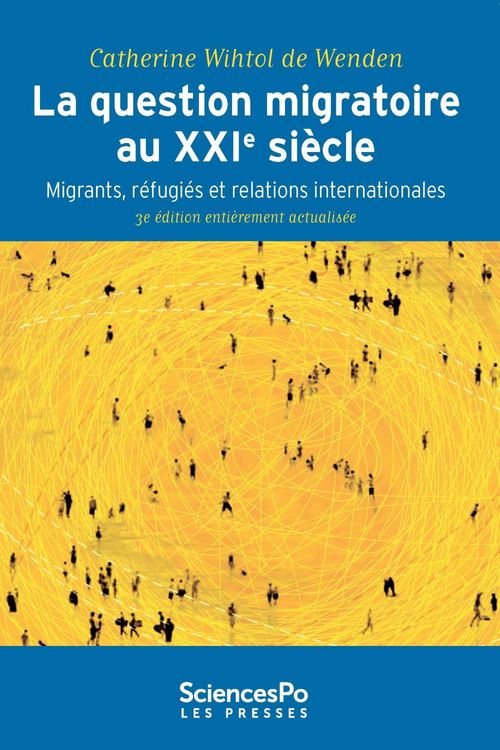 Couverture ebook de La question migratoire au XXIe siècle, de Catherine Wihtol de Wenden