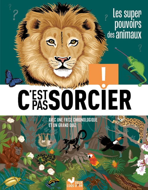 Couverture ebook de C'est pas sorcier - Les super pouvoirs des animaux, de Eric Mathivet