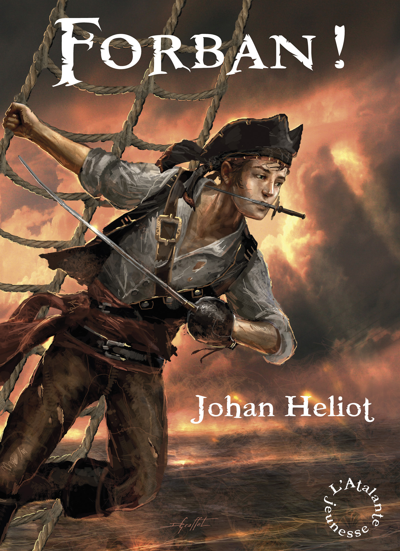 Couverture ebook de Forban !, de Johan Heliot