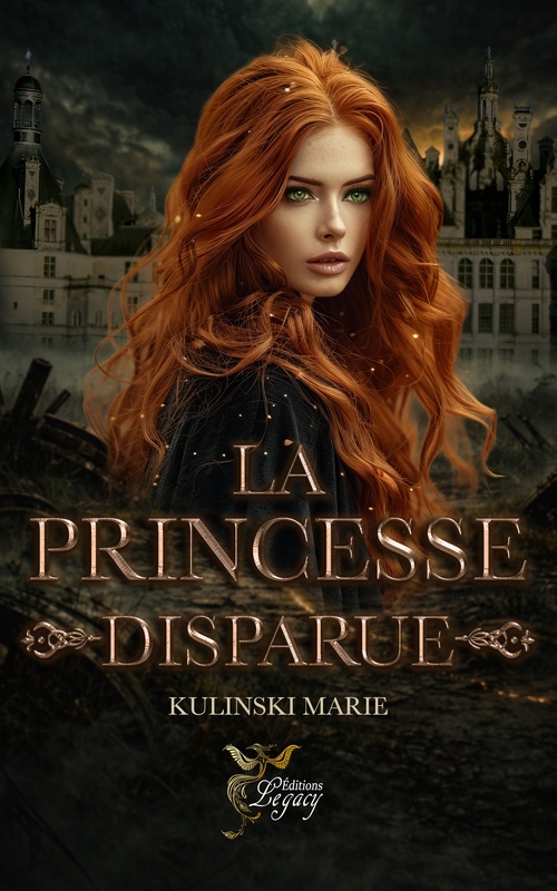 Couverture ebook de La princesse disparue, de Marie Kulinski