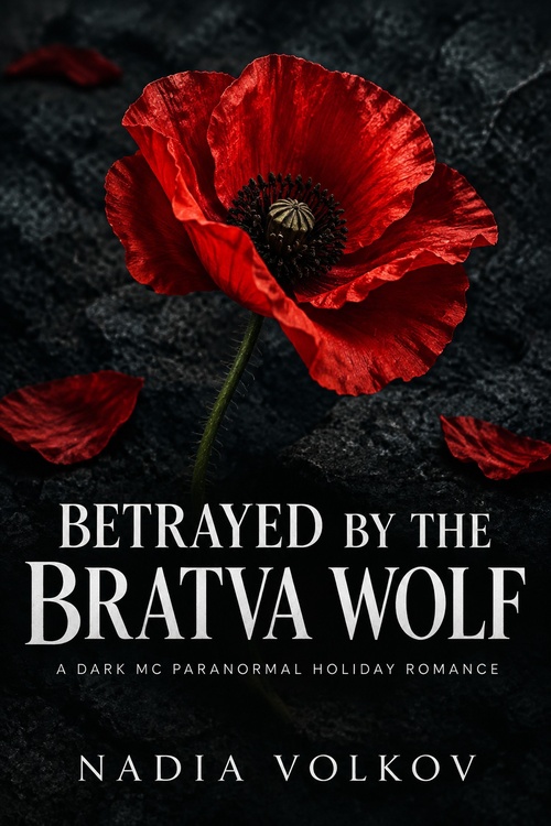 Couverture ebook de Betrayed by the Bratva Wolf, de Nadia Volkov