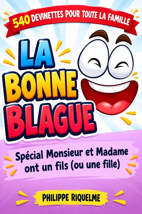 ebook cover of La bonne blague, by Philippe Riquelme