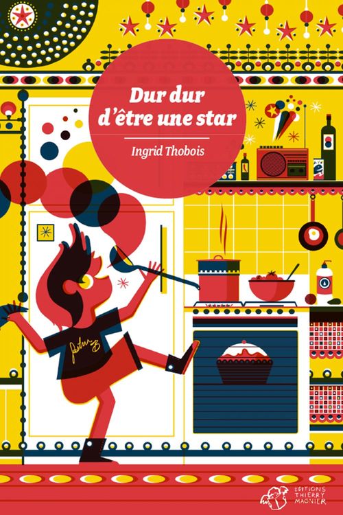 Couverture ebook de Dur dur d'être une star, de Ingrid Thobois