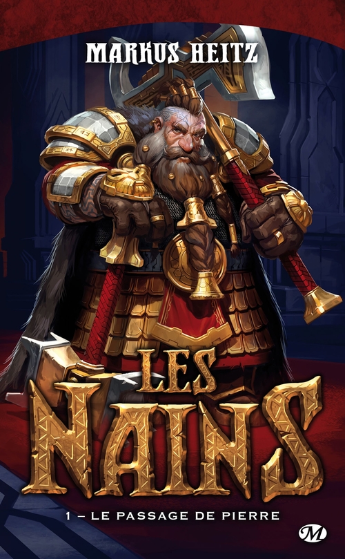 Couverture ebook de Les Nains, T1 : Le Passage de Pierre, de Markus Heitz, Paul Mafayon, Yannick Van Belleguem