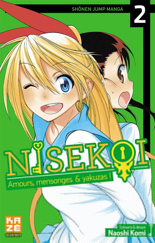 ebook cover of Nisekoi - Amours, mensonges et yakuzas ! T02, by Naoshi Komi