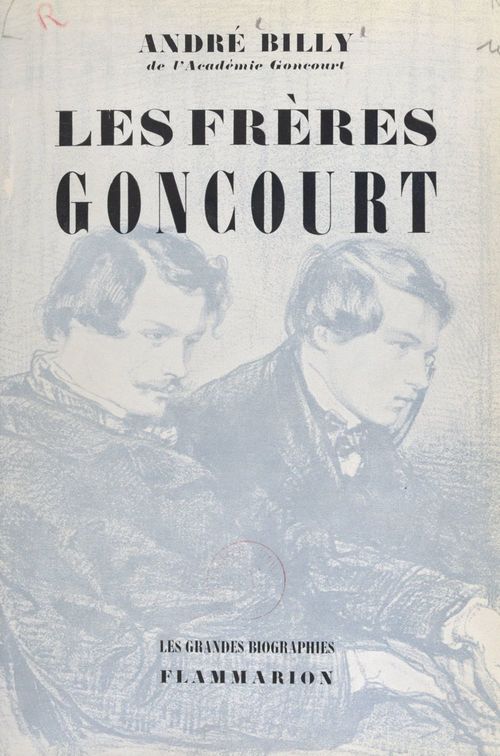 ebook cover of Les frères Goncourt, by Andre Billy