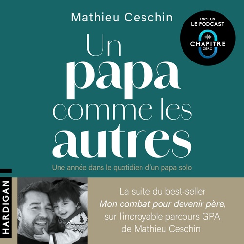 Couverture audiobook de Un papa comme les autres, de Mathieu Ceschin