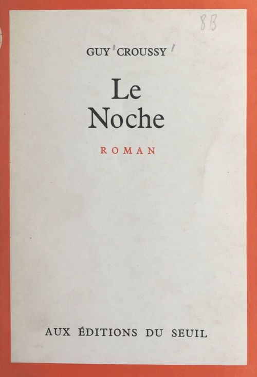 Couverture ebook de Le Noche, de Guy Croussy