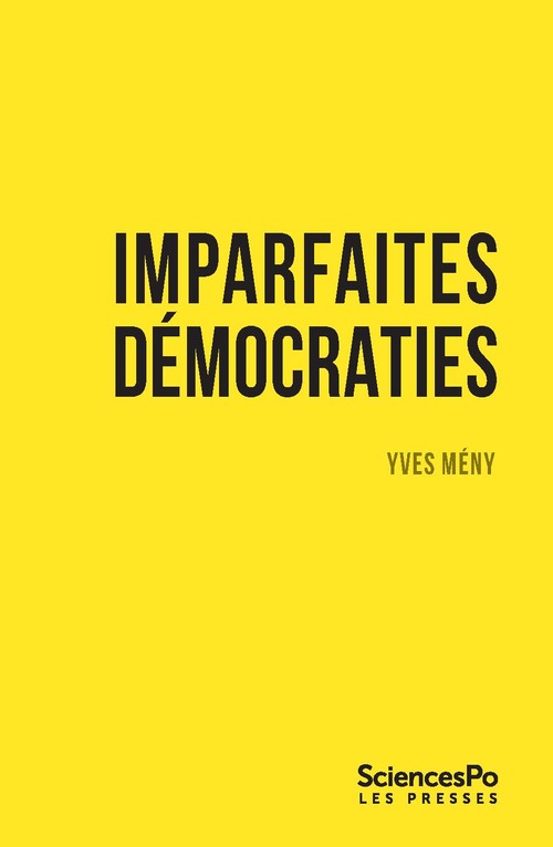 Couverture ebook de Imparfaites démocraties, de Yves Mény