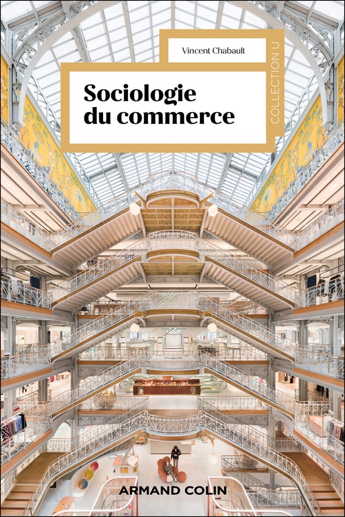 Couverture ebook de Sociologie du commerce, de Vincent Chabault