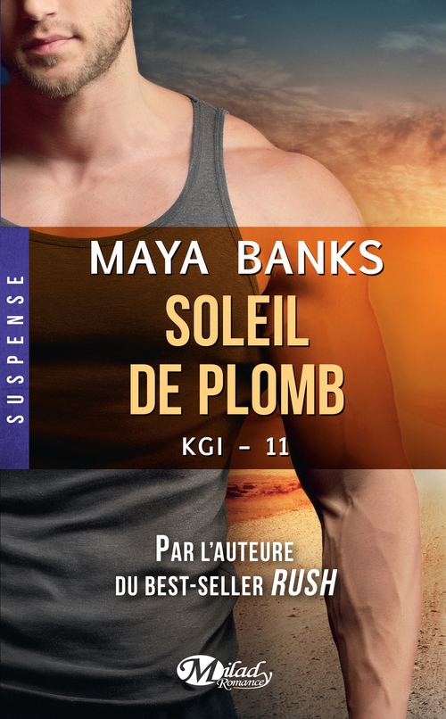 Couverture ebook de KGI, T11 : Soleil de plomb, de Maya Banks