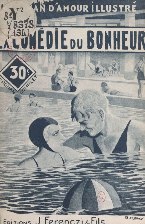 Couverture ebook de La comédie du bonheur, de Max Dervioux