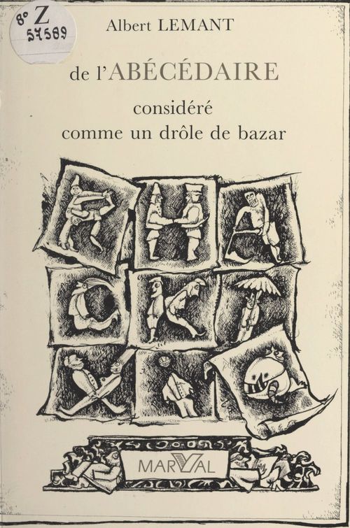 ebook cover of De l'abécédaire considéré comme un drôle de bazar, by Albert Lemant