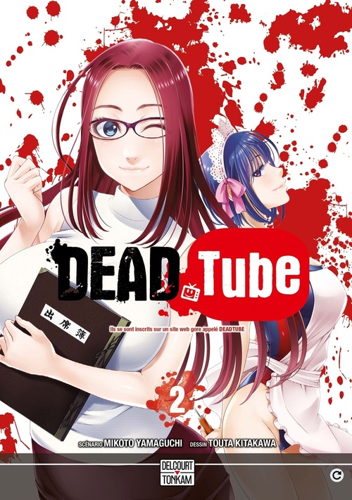 Couverture ebook de Dead tube T02, de Mikoto Yamaguchi
