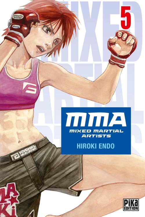 Couverture ebook de MMA - Mixed Martial Artists T05, de Hiroki Endo