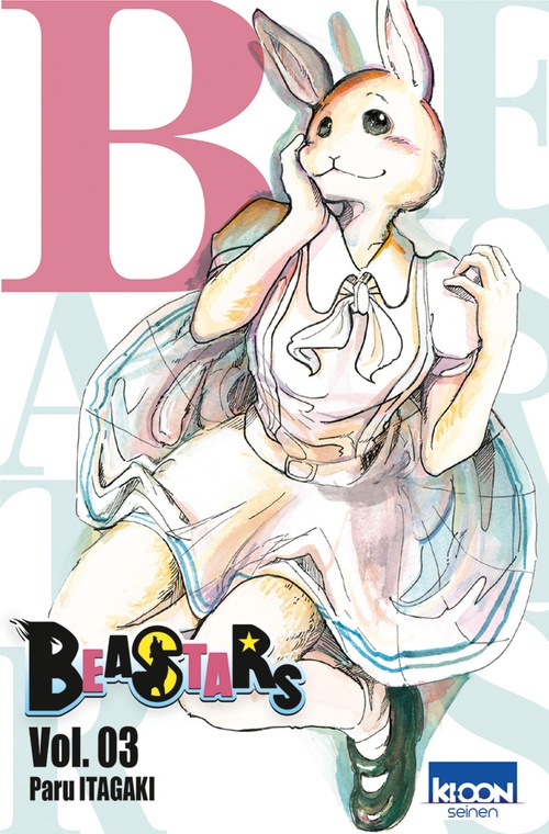 ebook cover of Beastars T03, by Paru Itagaki, Anne-Sophie Thevenon