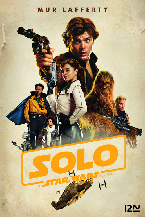 ebook cover of Solo - A Star Wars Story, by Mur Laffertu