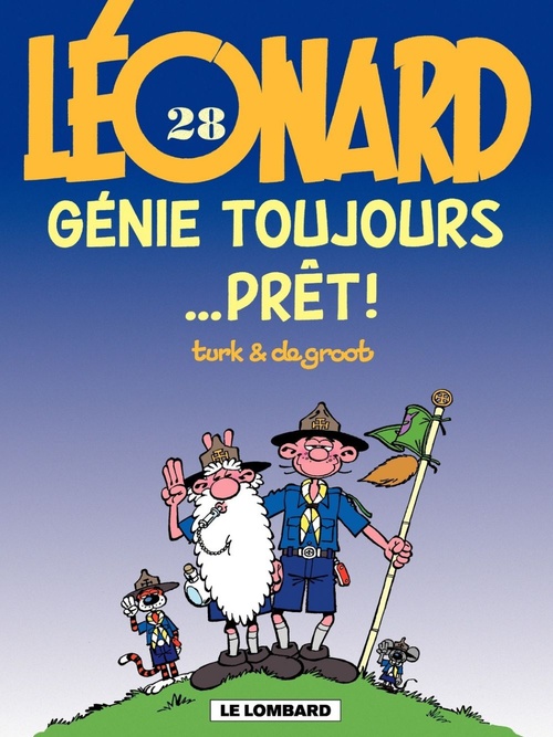 Couverture ebook de Léonard - Tome 28 - Génie toujours... prêt !, de De Groot