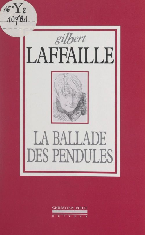 ebook cover of La ballade des pendules, by Gilbert Laffaille