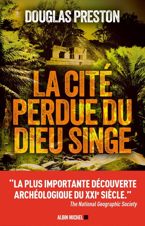 ebook cover of La Cité perdue du dieu singe, by Douglas Preston