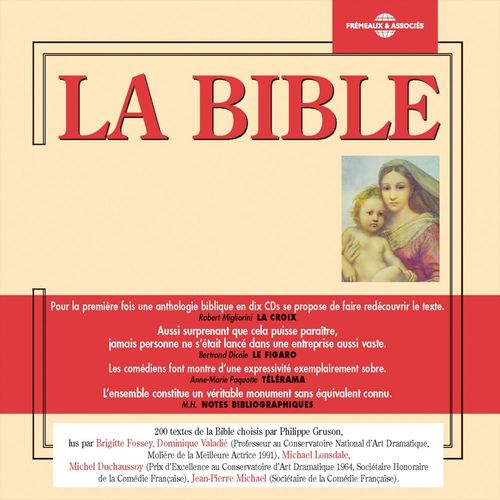 audiobook cover of La Bible. Ancien et nouveau testaments (275 extraits), by Anonymes