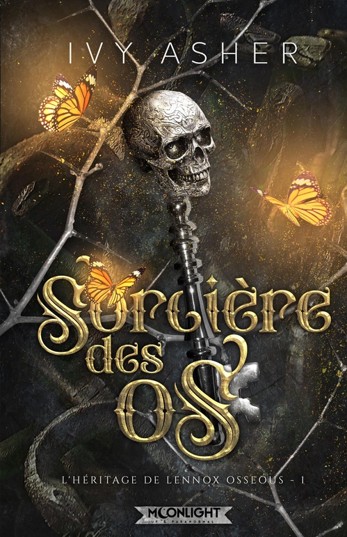 ebook cover of Sorcière des Os, by Ivy Asher