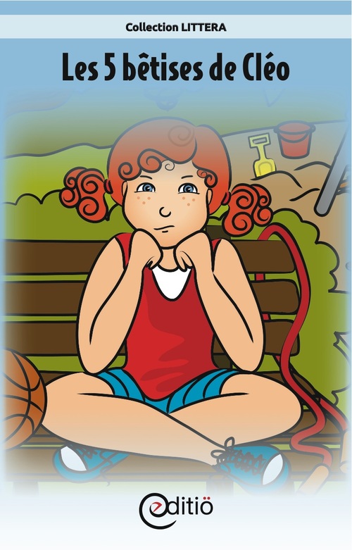 ebook cover of Les 5 bêtises de Cléo, by Claire St-Onge