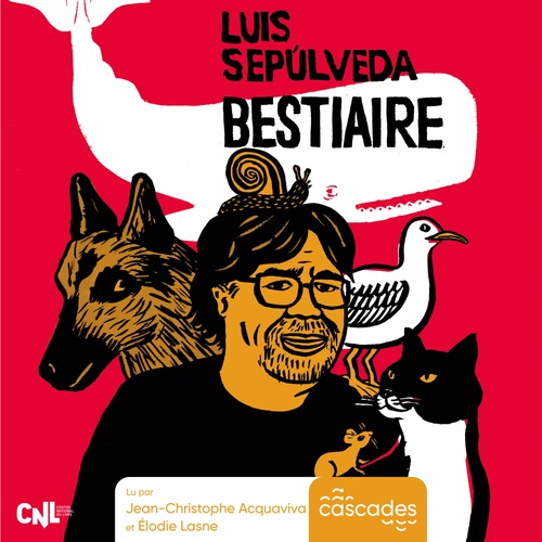 audiobook cover of Bestiaire, by Luis Sepúlveda