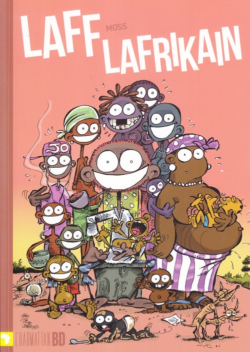 ebook cover of Laff Lafrikain, by Moss Gunther