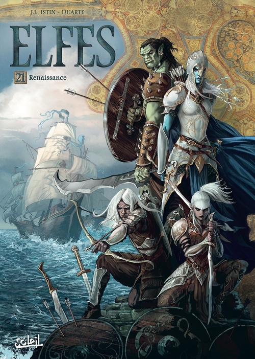 Couverture ebook de Elfes T21 - Renaissance, de Jean-Luc Istin