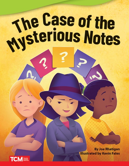 Couverture ebook de The Case of Mysterious Notes, de Joe Rhatigan