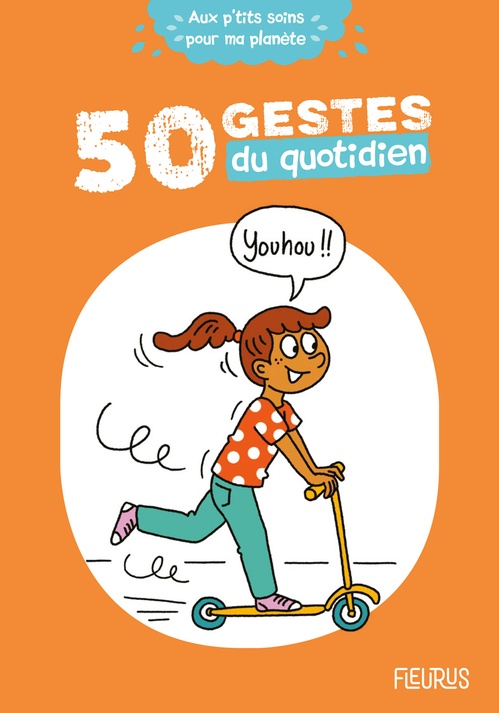 Couverture ebook de 50 gestes du quotidien, de Cécile Desprairies, Laurent Stefano, Clémence Lallemand