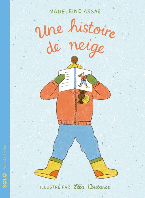 ebook cover of Une histoire de neige, by Madeleine Assas