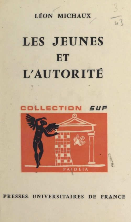 Couverture ebook de Les jeunes et l'autorité, de Leon Michaux