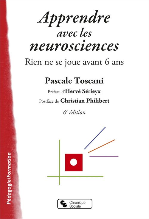 Couverture ebook de Apprendre avec les neurosciences, de Pascale Toscani
