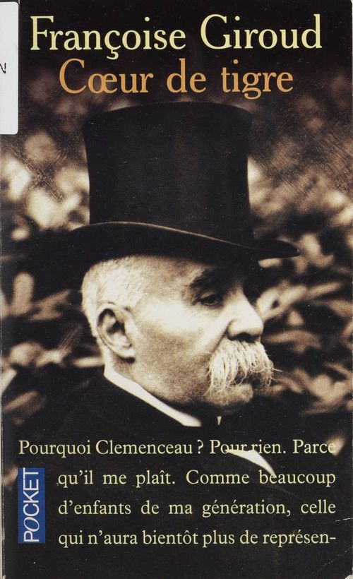 ebook cover of Coeur de tigre, by Françoise Giroud