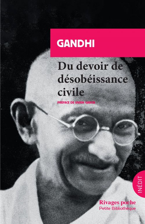 Couverture ebook de Du devoir de désobéissance civile, de Gandhi