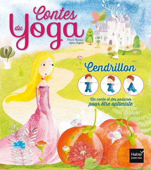 ebook cover of Les contes du yoga - Cendrillon, by Marie Tanneux