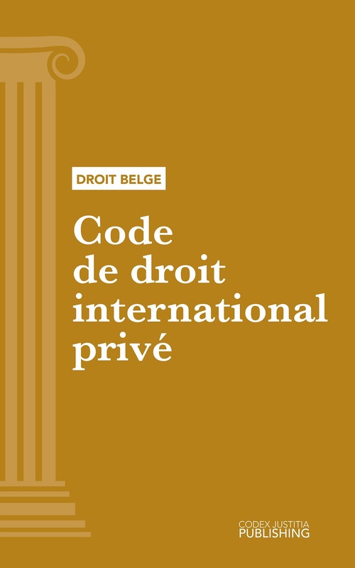 Couverture ebook de Code de droit international privé, de Various