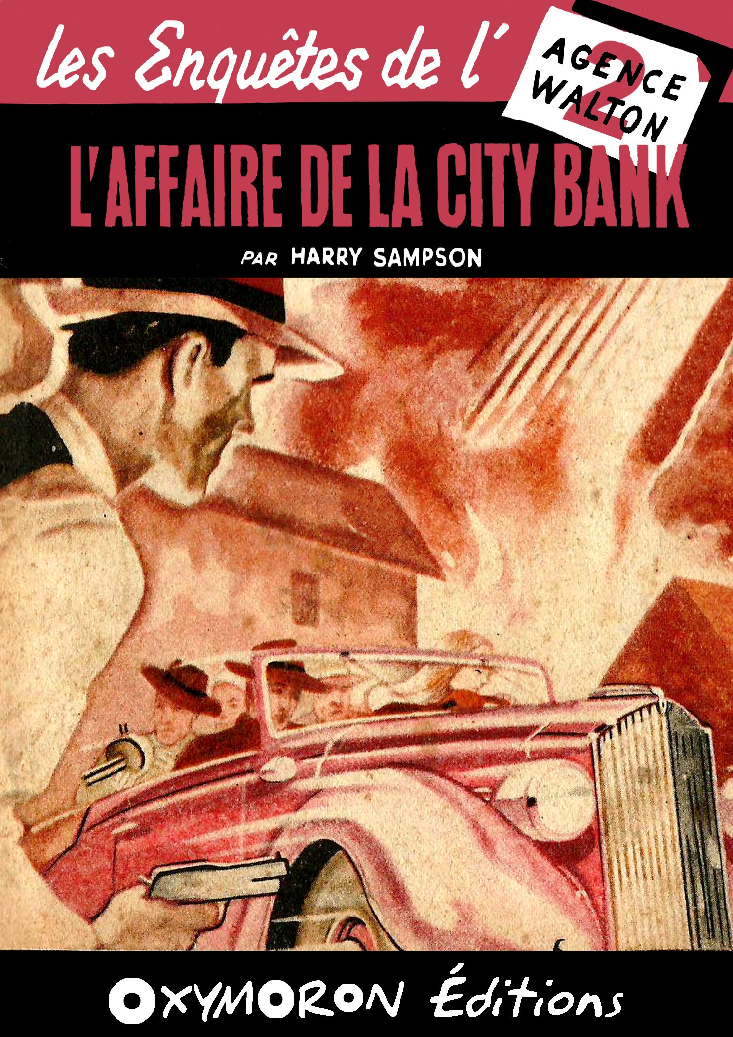 ebook cover of L'affaire de la City Bank, by Harry Sampson