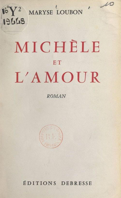 ebook cover of Michèle et l'amour, by Maryse Loubon
