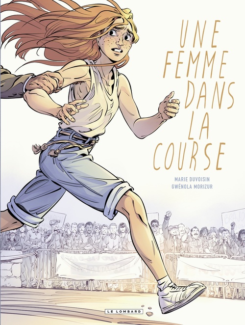 ebook cover of Une femme dans la course, by Gwen Morizur, Gwénola Morizur
