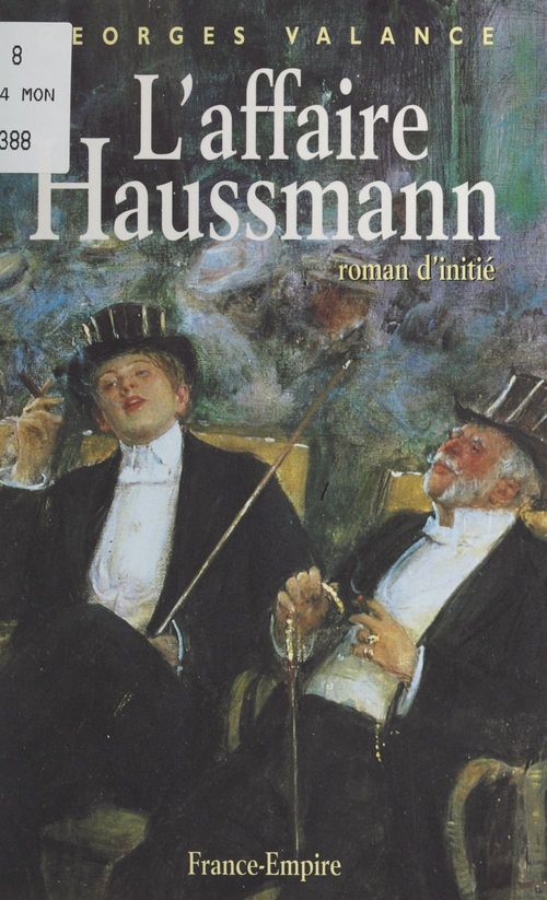 Couverture ebook de L'affaire Haussmann, de Georges Valance