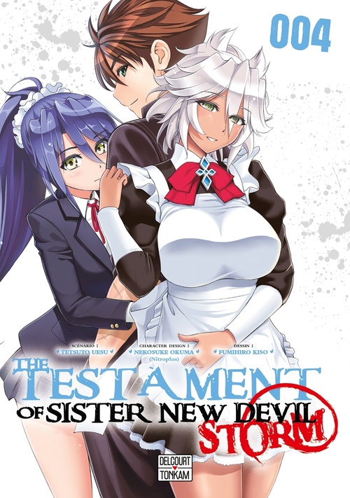 Couverture ebook de The Testament of sister new devil storm T04, de Tetsuto Uesu