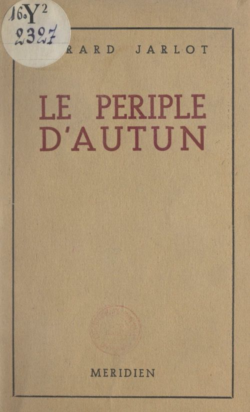 Couverture ebook de Le périple d'Autun, de Gerard Jarlot